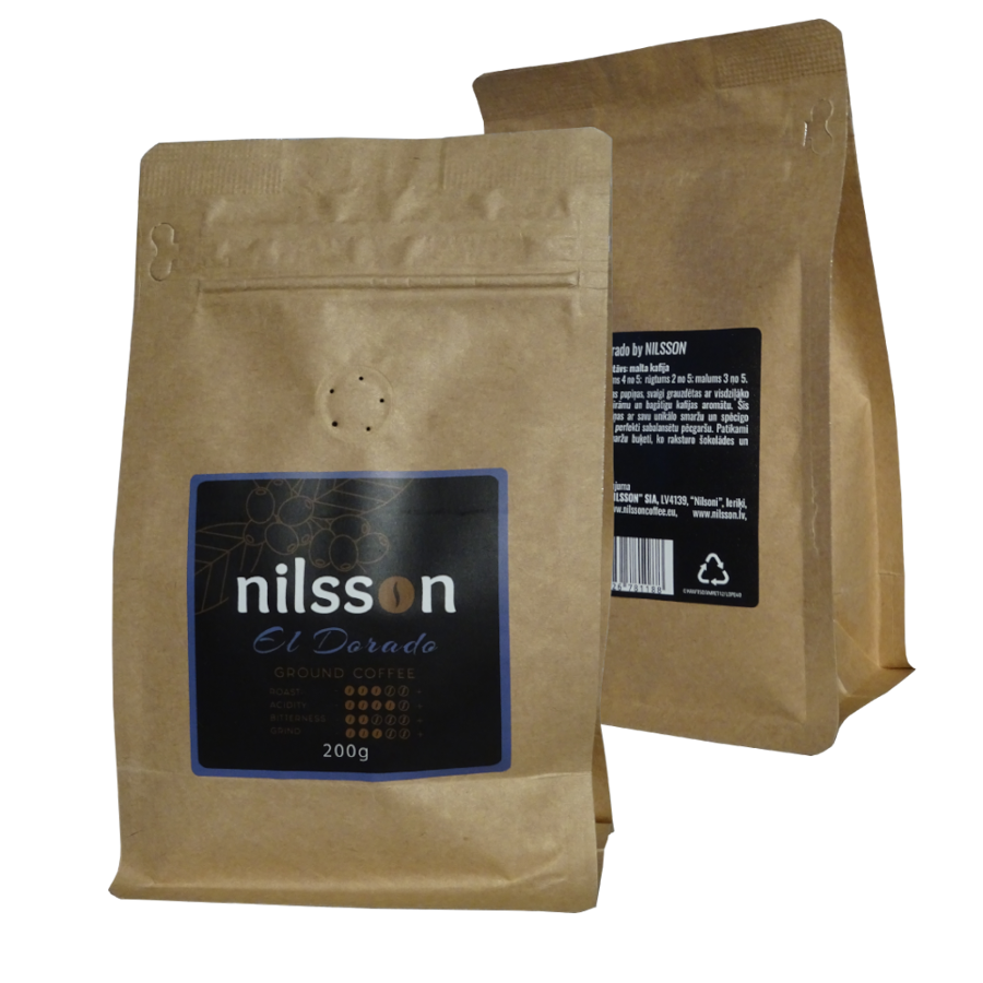 El Dorado* / Nilsson/ Pupiņas vai malta kafija, cena EUR par 1 kilogramu, no 14,92