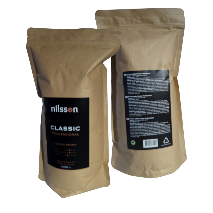 Classic Professional*  / Nilsson / Pupiņas vai malta kafija, cena EUR par kilogramu no
