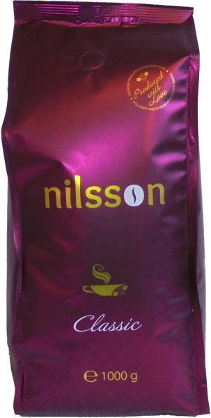 Classic /Nilsson Veikalu sērija / Kafijas pupiņas 1000 g